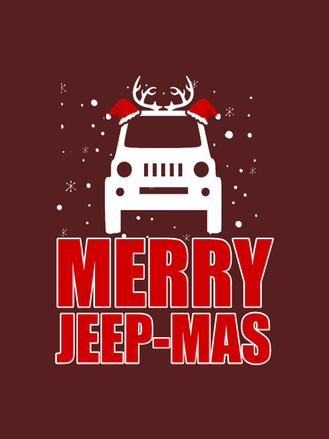 Merry Jeep-mas Digital Art by Duong Ngoc Son - Fine Art America