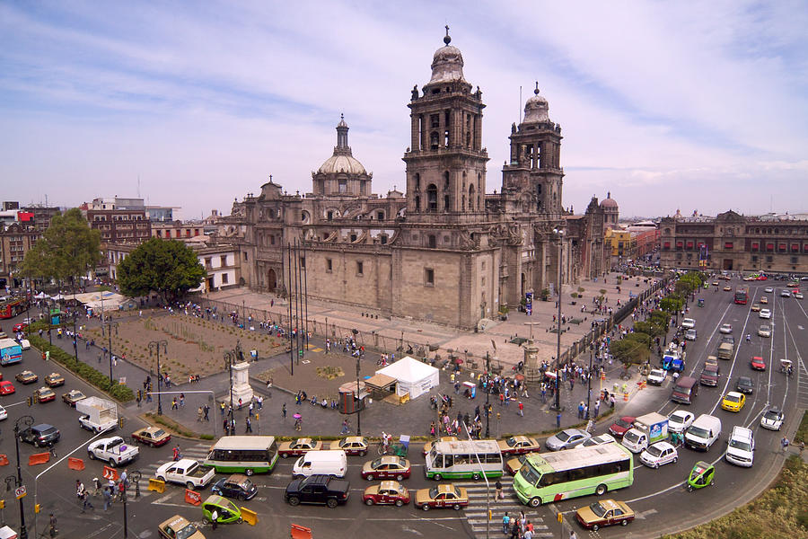 Mexico City #3 Photograph by Julius Reque