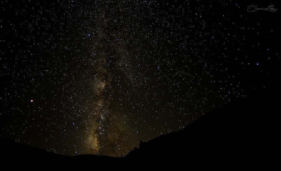 Milky Way #3 Photograph by Geno Lee