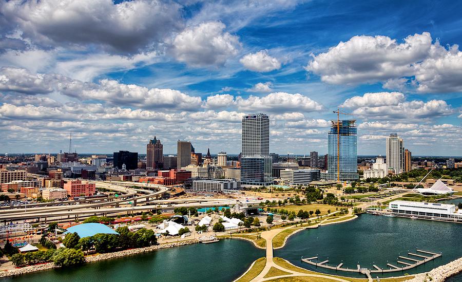 Milwaukee Waterfront Photograph by Mountain Dreams - Fine Art America