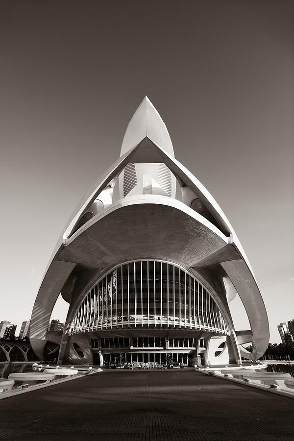 Modern architecture of Valencia #3 Photograph by Songquan Deng