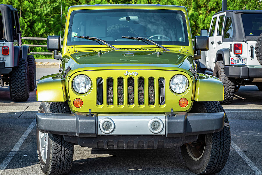 Modified Jeep Wrangler Sahara Unlimited JK Hardtop Photograph by