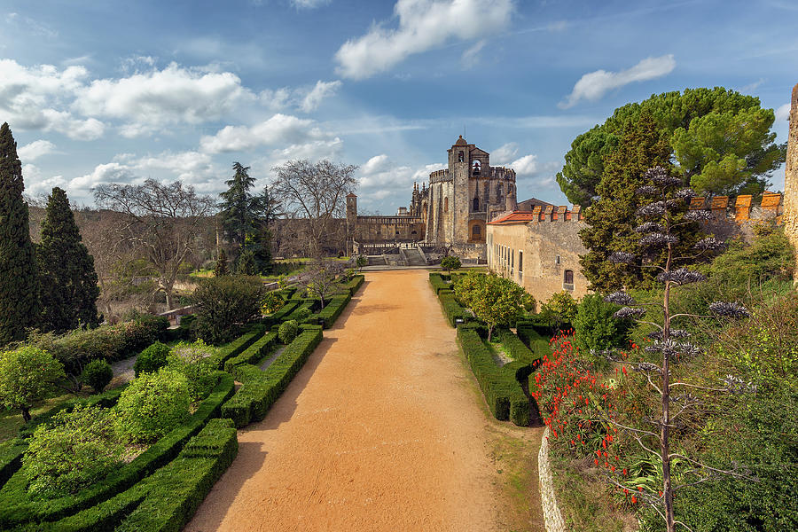 Monastery Convent of Christ in Portugal #3 Photograph by Mikhail Kokhanchikov