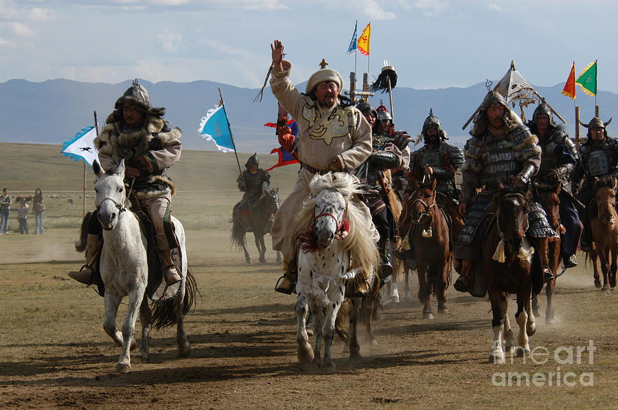 Mongol heros  #3 Photograph by Elbegzaya Lkhagvasuren