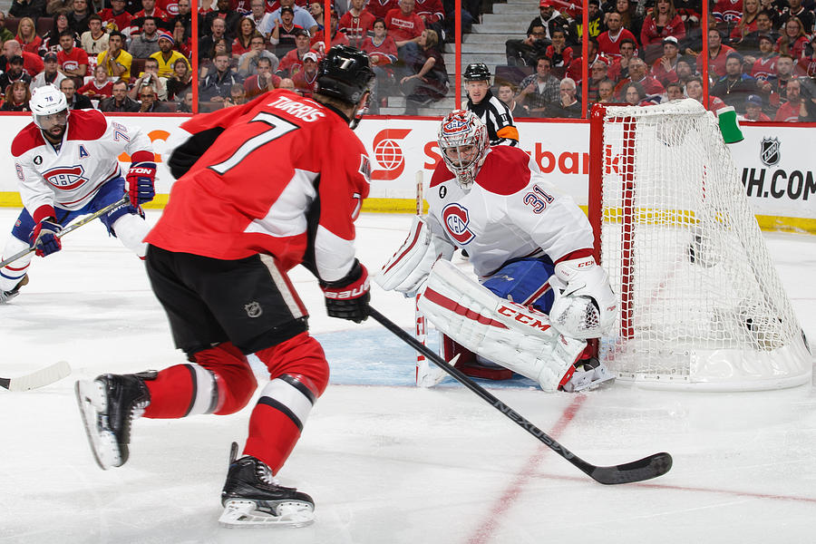 Montreal Canadiens v Ottawa Senators - Game Four #3 Photograph by Jana Chytilova/Freestyle Photo