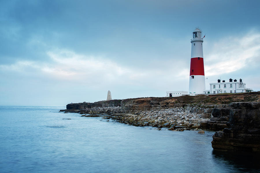 Morning at Portland Bill Lighthouse #3 Photograph by Ian Middleton