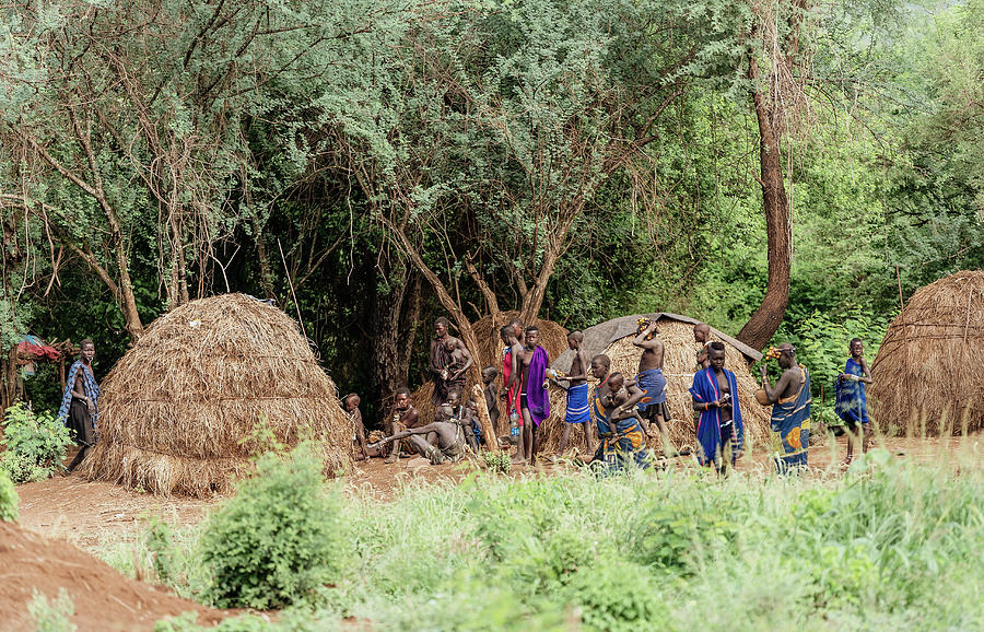 most dangerous African Mursi people tribe, Ethiopia, Africa Photograph ...