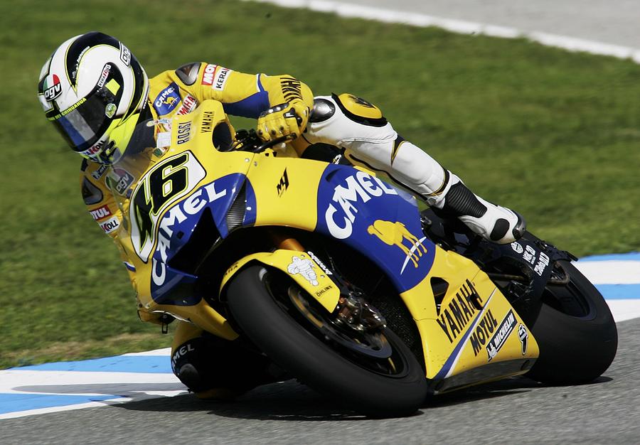 Moto GP of Spain - Qualifying #3 Photograph by Bryn Lennon