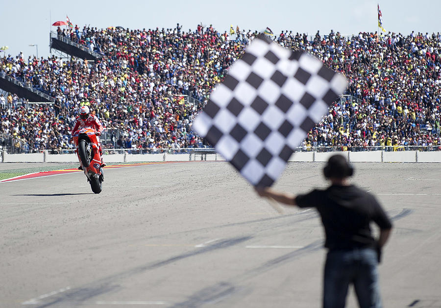 MotoGP of Aragon - Race #3 Photograph by Mirco Lazzari gp