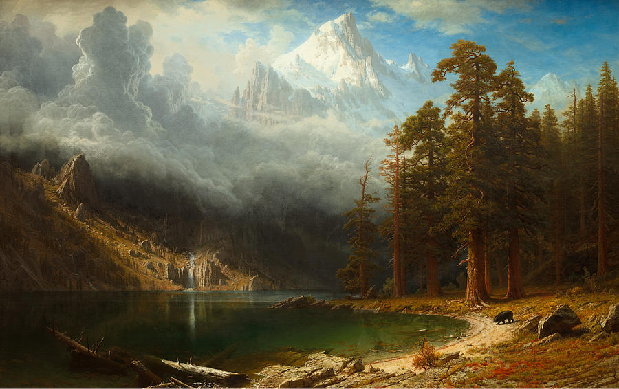 Albert Bierstadt  Painting - Mount Corcoran #3 by Albert Bierstadt