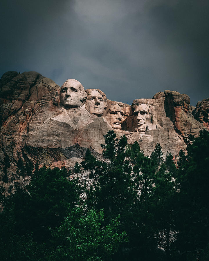 Mount Rushmore Photograph - Mount Rushmore #3 by Brian Venghous
