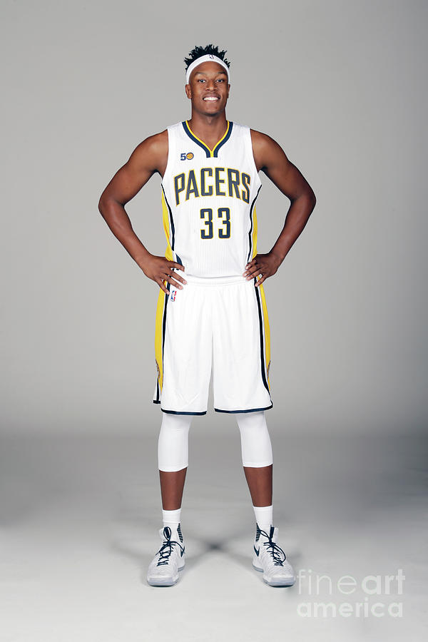 Myles Turner #3 Photograph by Ron Hoskins