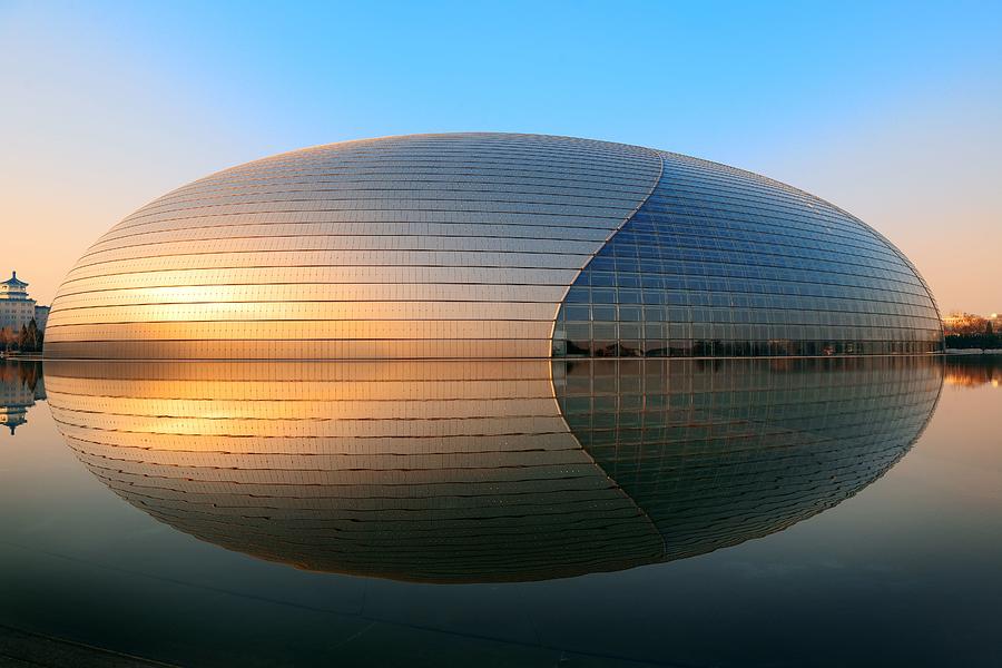  National Centre for the Performing Arts #3 Photograph by Songquan Deng