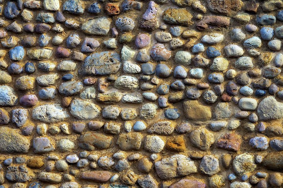 Natural stone wall background #3 Relief by Mikhail Kokhanchikov