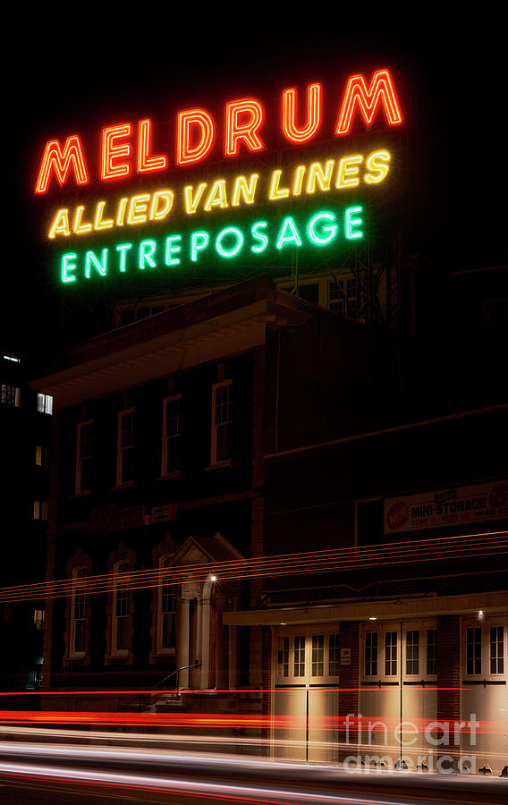 Sign Photograph - Neons #3 by Pierre Roussel