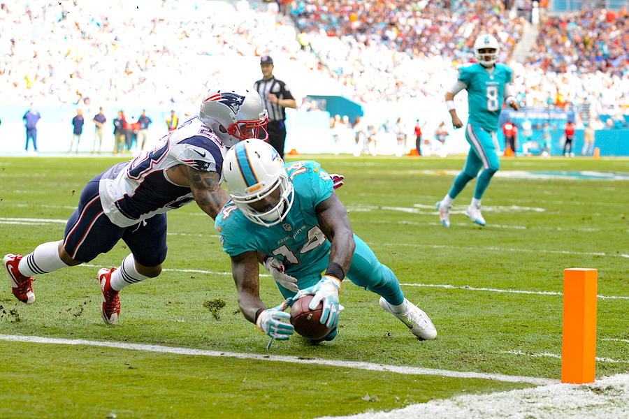 New England Patriots v Miami Dolphins #3 Photograph by Eric Espada