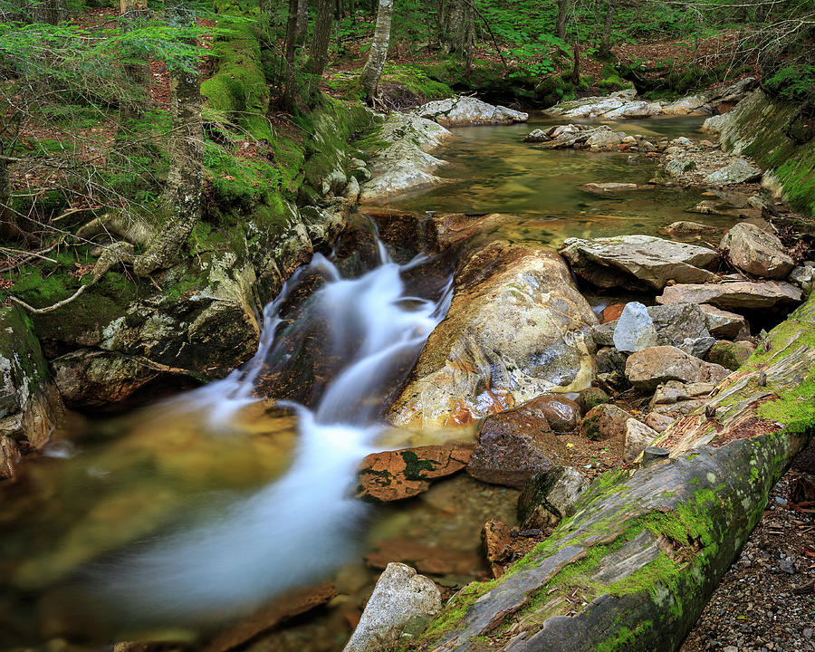 New England Waterfall Photograph