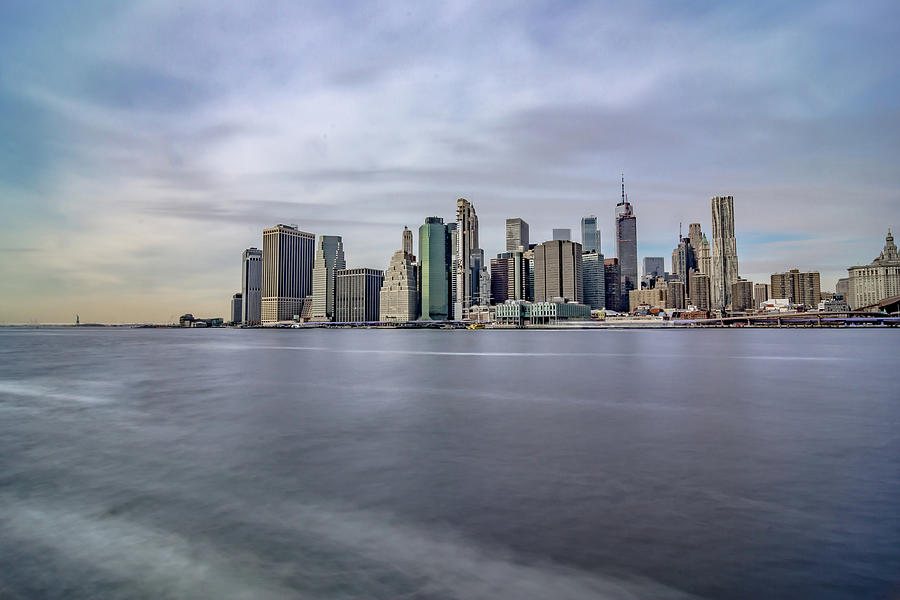 New York City Skyline Manhattan Panorama View #3 Photograph by Alex Grichenko