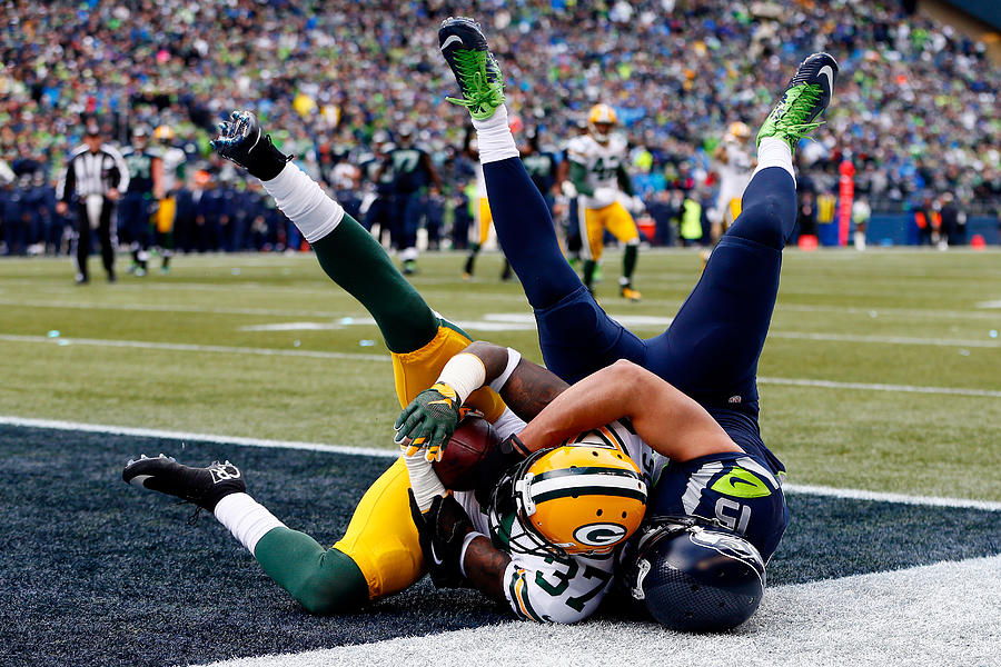 NFC Championship - Green Bay Packers v Seattle Seahawks #3 Photograph by Kevin C. Cox
