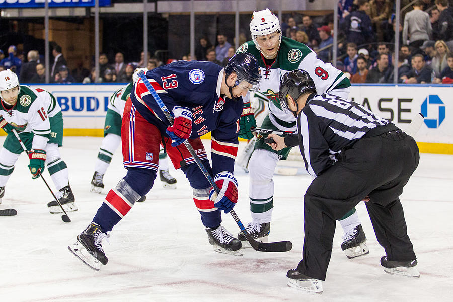 NHL: DEC 23 Wild at Rangers #3 Photograph by Icon Sportswire
