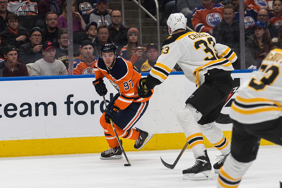 NHL: FEB 20 Bruins at Oilers #3 Photograph by Icon Sportswire