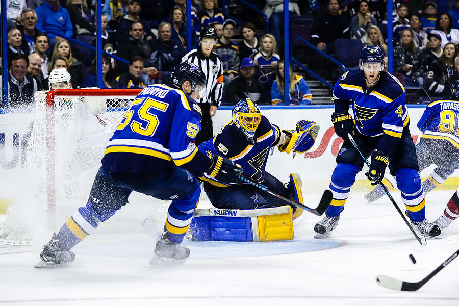 NHL: MAR 27 Coyotes at Blues #3 Photograph by Icon Sportswire