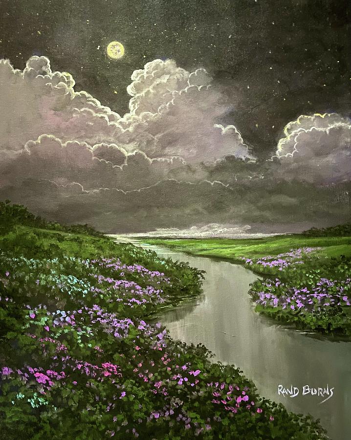 Night Song #3 Painting by Rand Burns