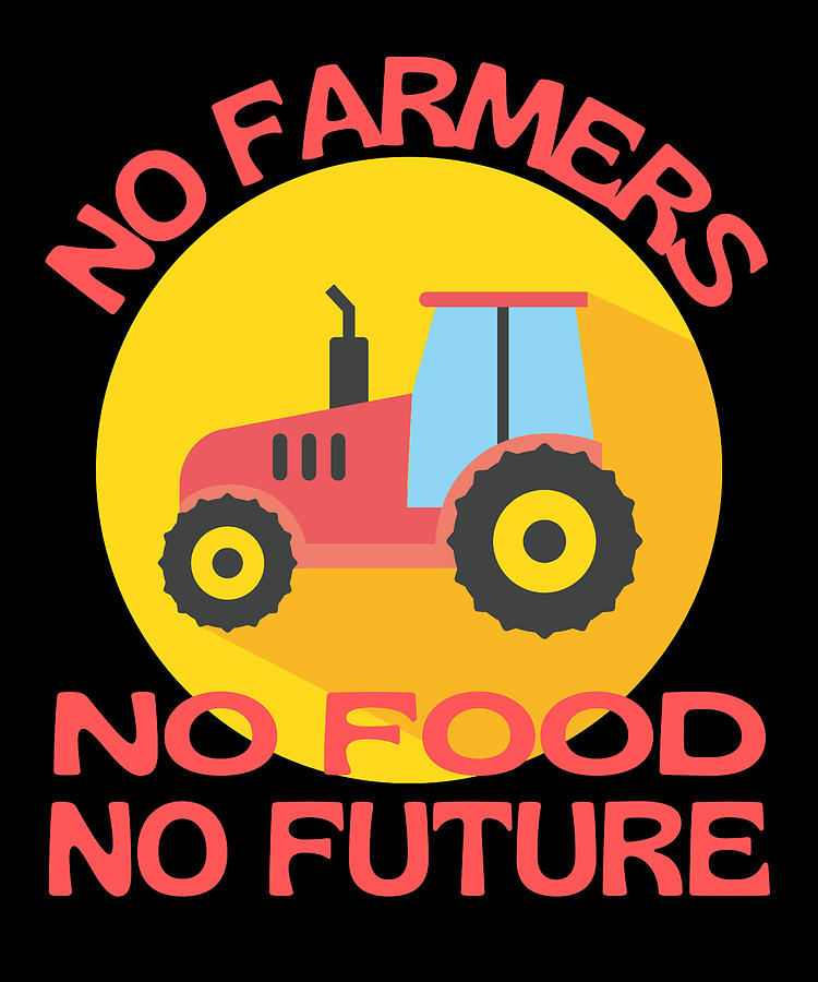 MD ROYAL NO FARMER NO FOOD VINYL DECAL STICKER