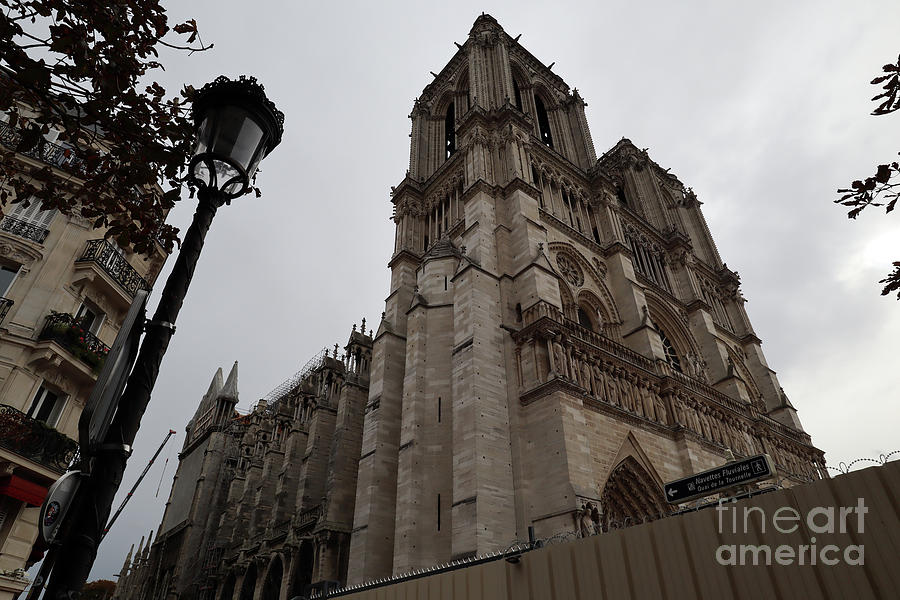 Notre Dame Cathedral Rebuilding #3 Photograph by Steven Spak