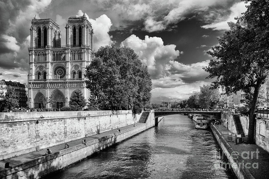 Notre Dame Paris #4 Photograph by Lynn Bolt