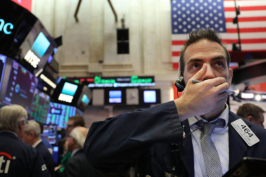 NY Stock Exchange Opens One Day After Dow Plunges In Reaction To Tariffs Photograph by Spencer Platt NY Stock Exchange Opens One Day After Dow Plunges In Reaction To Tariffs Photograph by Spencer Platt
