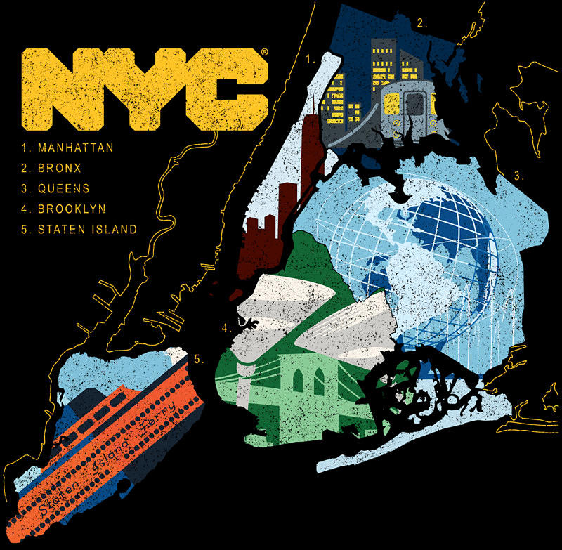 NYC New York City Digital Art by Isabel Dahl Fine Art America