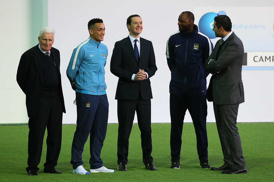 Official Launch of the Manchester City Football Academy #3 Photograph by Alex Livesey