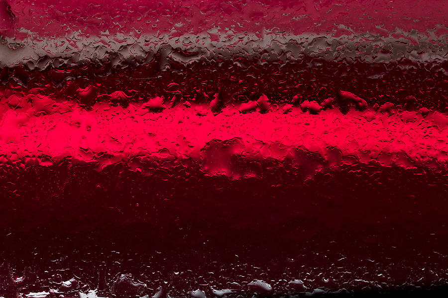 Oil and water droplets #3 Photograph by Chattranusorn09