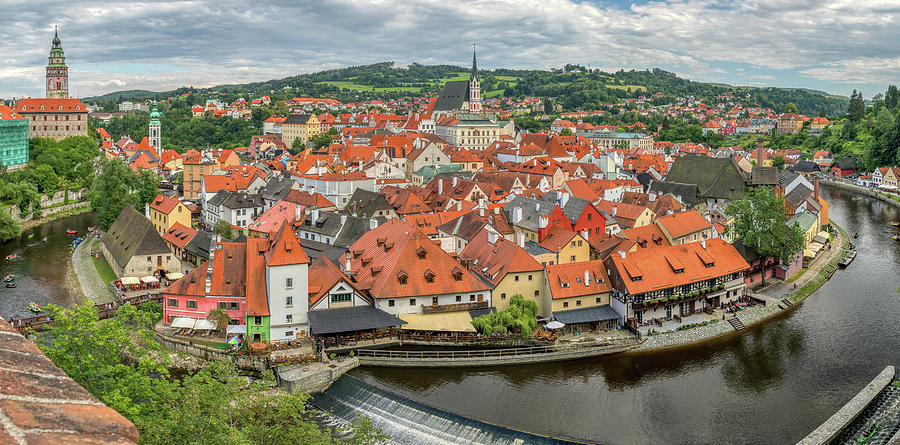 old Town of Cesky Krumlov, Czech Republic Photograph by Artush Foto