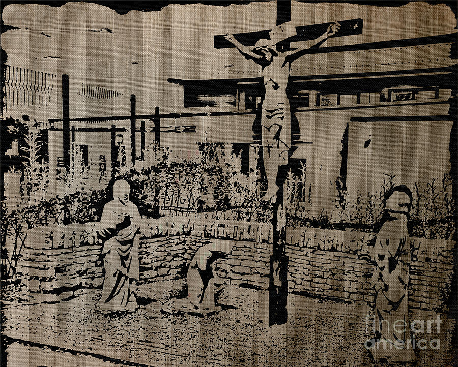 One of a series of abstract versions of the crucifixion #4 Photograph by Pics By Tony