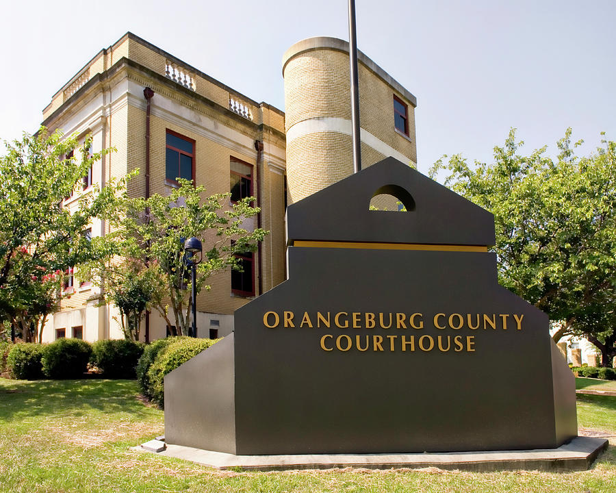 Orangeburg County Courthouse SC #4 Photograph by Bob Pardue