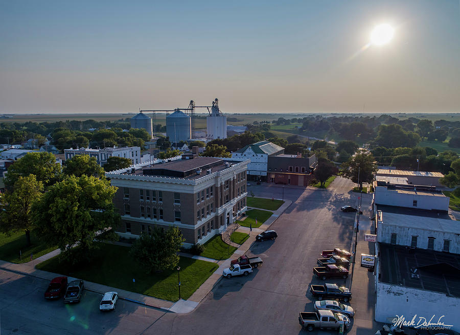 Osceola Town Square and Courthouse Photograph by Mark Dahmke - Pixels