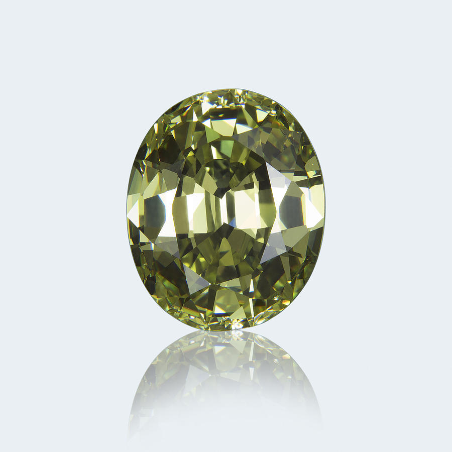 Oval cut peridot #3 Photograph by Francesco Zerilli/zerillimedia/science Photo Library Oval cut peridot #3 Photograph by Francesco Zerilli/zerillimedia/science Photo Library
