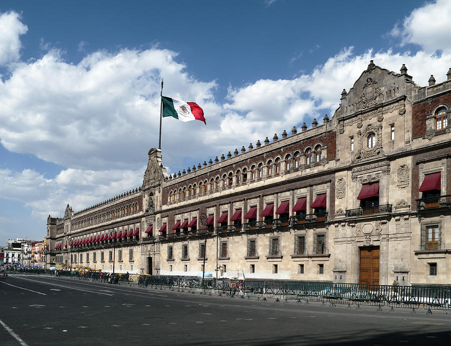 Palacio Nacional (National Palace), Mexico City #3 Photograph by Stockcam