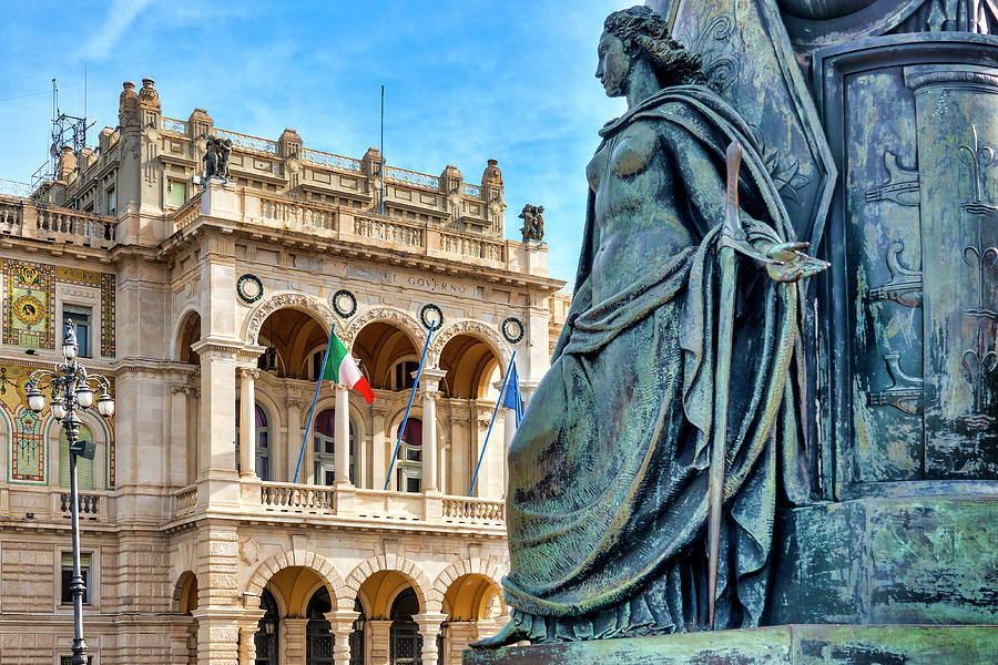 Palazzo Della Luogotenenza Austriaca Photograph By Fabrizio Troiani ...