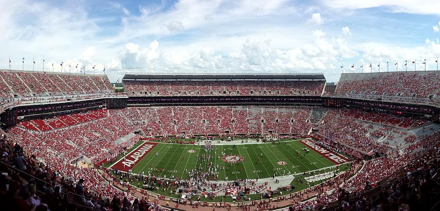 Panorama Bryant-Denny Stadium #4 Photograph by Kenny Glover