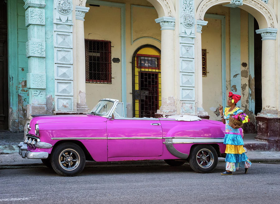 Cuba Photograph - Parked #3 by Claudia Kuhn