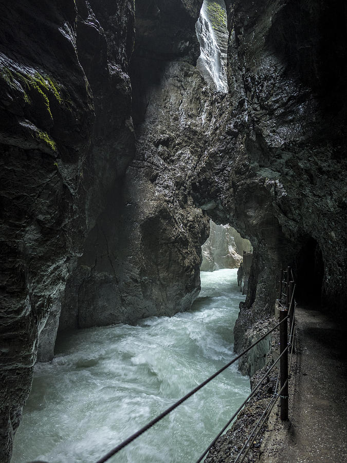 Partnach Gorge in Bavaria #3 Photograph by Helmut Hess
