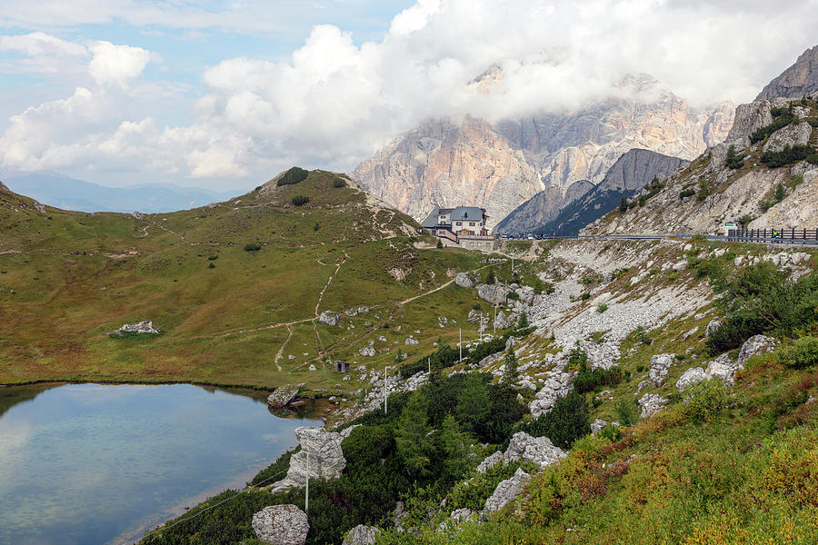 Mountain Photograph - Passo Valparola - Dolomites, Italy #3 by Joana Kruse