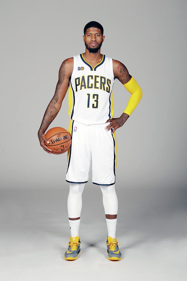Paul George #3 Photograph by Ron Hoskins