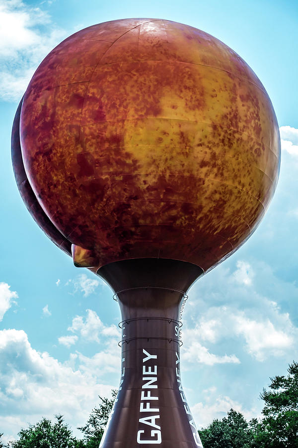 Peachoid Peach Water Tower in Gaffney South Carolina SC along In ...