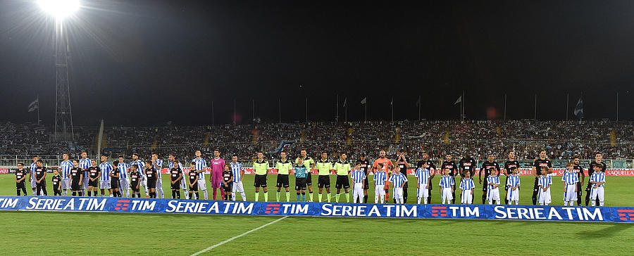 Pescara Calcio v SSC Napoli - Serie A #3 Photograph by Giuseppe Bellini