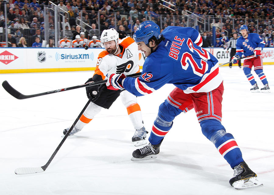 Philadelphia Flyers v New York Rangers - Game Two #3 Photograph by Scott Levy