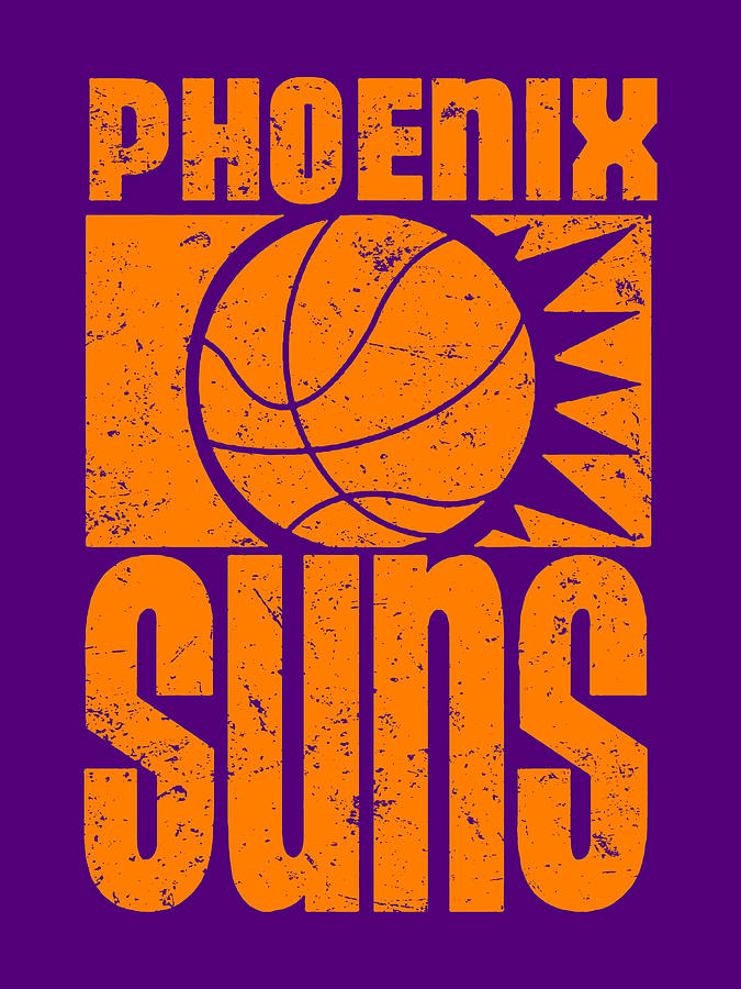 Phoenix Suns Digital Art by Tek Studio - Fine Art America